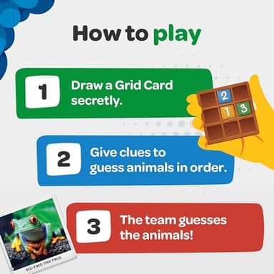 National Geographic: Secret Clue Animals - Card Game for Kids 7 & Up - Fun & Cooperative Board Games for The for Girls & Boys Ages 7, 8, 9, 10 - Image 3