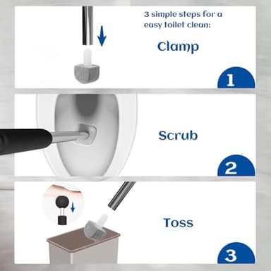 Yingmore 10 Packs Pumice Stone for Toilet Cleaning,Pumice Toilet Bowl Cleaning for Cleaning Toilet,Bathtubs,Kitchen Sink,Grill(Refill) - Image 4