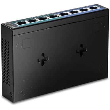 TRENDnet 8-Port Gigabit GREENnet PoE+ Switch, TPE-TG44G, 4 x Gigabit PoE/PoE+ Up to 30 W/Port, 4 x Gigabit, 61 W Power Budget, 16 Gbps Switch Capacity, Ethernet Unmanaged Switch - Image 6