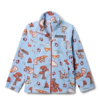 Columbia Baby Zing III Fleece, Ripple Blue Trail Tails, 3/6 - Image 4