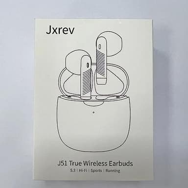 Jxrev Wireless Earbuds, Bluetooth 5.3 Headphones in Ear with Noise Cancelling Mic, Earbuds Stereo Bass, IP7 Waterproof Sports Earphones, 32H Playtime USB C Charging Ear Buds Purple for Android iOS - Image 8