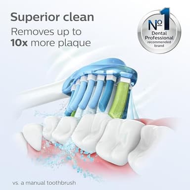Philips Sonicare ExpertClean 7500 Black, Rechargeable Electric Power Toothbrush, HX9690/05 - Image 2