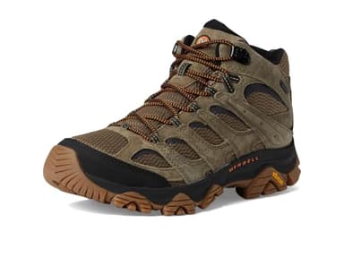 Merrell Men's Moab 3 Mid Waterproof Hiking Boot, New Olive/Gum, 12 - Image 7