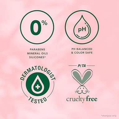 Herbal Essences Shampoo & Conditioner Set, Smooth Collection, Paraben-Free, Color-Safe, with Rose Hips & Vitamin E, 29.2 Fl Oz Each, 2-Pack - Image 3