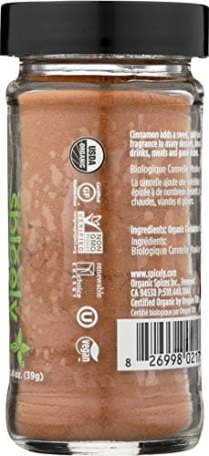 SPICELY Organic Ground Cinnamon, 1.4 OZ - Image 3