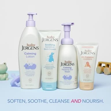 Jergens Baby Calming Head to Toe Foaming Wash, Baby Shampoo and Body Wash, Shampoo Tear Free, Kids Foaming Body Wash, 18 Fl Oz - Image 8