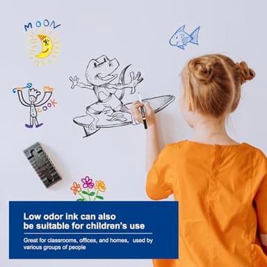 Comix Low Odor Dry Erase Markers, Fine Tip Whiteboard Markers, 36 Bulk 12 Assorted Colors Markers for Kids Teachers Office & School Supplies - Image 4