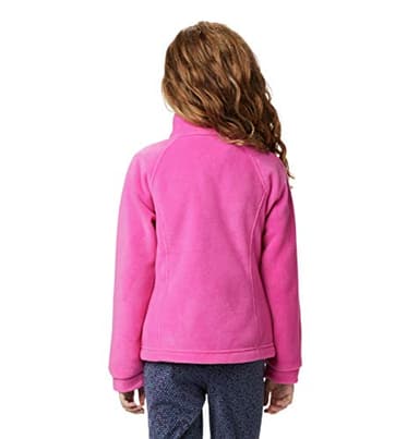 Columbia unisex-baby Benton Springs Fleece Jacket, Pink Ice, 12-18 Months - Image 7