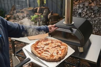 Ooni Karu 2 Pro Multi-Fuel Pizza Oven - Wood and Gas Outdoor Pizza Oven with Pizza Stone & Integrated Thermometer, Pizza Oven Outdoor, Dual Fuel 16 Inch Pizza Maker, Outdoor Cooking Grill - Image 3