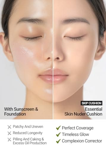 [JUNGSAEMMOOL OFFICIAL] Essential Skin Nuder Cushion (N Light) | Refill Included | Natural Finish | Buildable Coverage | Makeup Artist Brand | Cream Foundation - Image 4