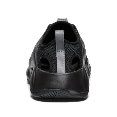 KEEN Women's Hyperport H2 Breathable Easy On Comfortable Hiking and Water Sandals, Black/Steel Grey, 7 - Image 7