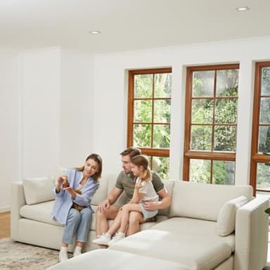 CHITA Oversized Modular Sectional Sofa, FSC Certified L Shaped Sectional Couches for Living Room, 112 inch Width,4 Seat Modular Sofa with Storage Ottoman, Linen - Image 8