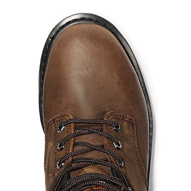 Timberland PRO Men's Pit Boss 6 Inch Steel Safety Toe Industrial Work Boot, Brown-2024 New, 10 W - Image 5