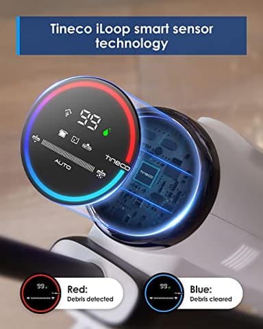 Tineco Corded Wet Dry Vacuum Steam Mop All-in-one, Hardwood Floor Cleaner Great for Sticky Messes, Floor ONE S5 Steam Smart for Hard Floors with Digital Display and Long Run Time - Image 3