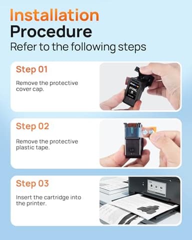 275 XL 275XL Black Ink Cartridges Replacement for Canon Ink 275 275XL Ink Cartridges for Canon Printers PIXMA TS3520 TS3522 TS3720 TS3722 TR4720 TR4722 TR4723 (2 Pack, Black) - Image 8