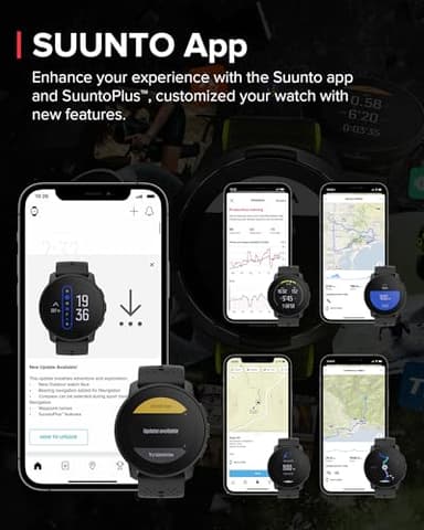 SUUNTO 9 Peak Pro GPS Sports Watch, Up to 30 Days Long Battery Life, 95+ Multisport Watch w/Training Workout Analysis,Advanced Health & Recovery Support, Wrist Heart-Rate Measurement, Black - Image 11