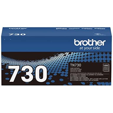 Brother Genuine Standard Yield Toner Cartridge, TN730, Replacement Black Toner, Page Yield Up To 1,200 Pages, Amazon Dash Replenishment Cartridge,1 Pack - Image 8