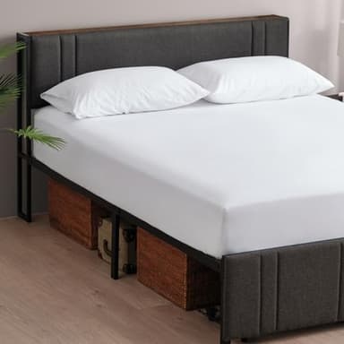 4 Piece Queen Size Bed Set, Upgraded Cooling Deep Pocket Comfy Breathable Hotel Luxury Bedding, Extra Soft & Wrinkle Free Sheets Cover, Queen Sheets up to 16 inch, White - Image 8