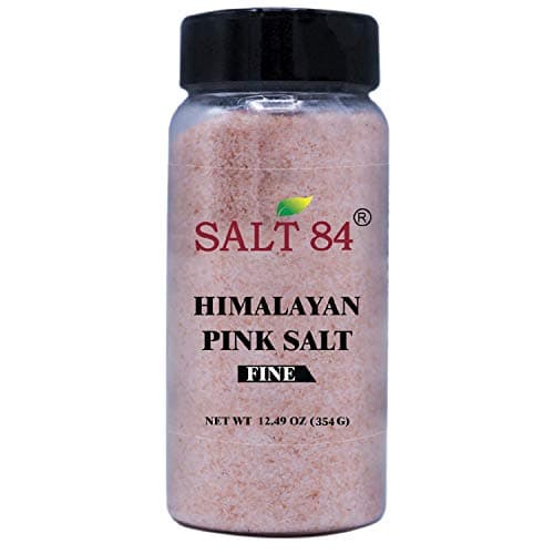 SALT 84 Himalayan Pink Salt, Fine Salt Plastic Shaker - 12.49 Ounce - Image 1