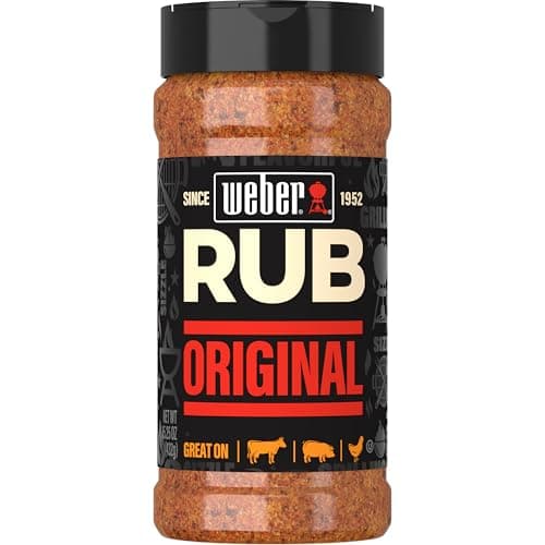 Weber Original Dry Rub for Smoking and BBQ, 15.25 oz - Image 1