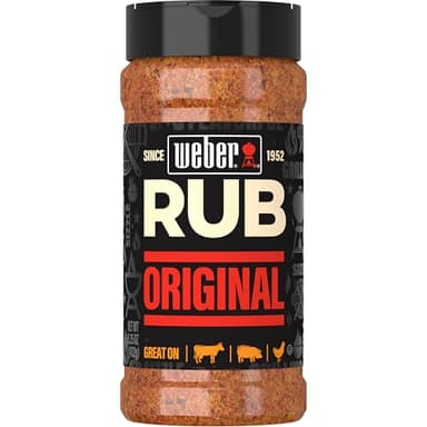 Weber Original Dry Rub for Smoking and BBQ, 15.25 oz - Image 1