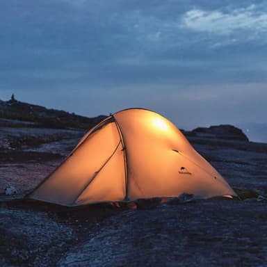 Naturehike Cloud up Pro 2 Person Tent, Double Layer Waterproof Two Person Tent,Ultralight 2 Person Backpacking Tent with Footprint - Image 9