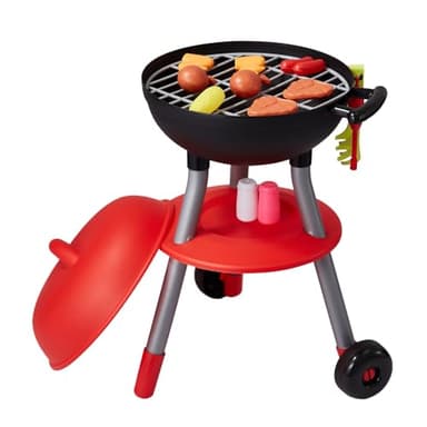 VEVOR 28 PCS BBQ Grill Playset, Kids Toys Kitchen Playset with Sound & Light, Little Chef Play, Interactive Grill Play Food Cooking Playset Barbecue Toy Grill for Toddlers Boys Girls 3-5 Birthday Gift - Image 12
