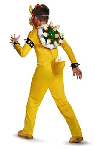 Bowser Deluxe Costume, Small (4-6) - Image 2