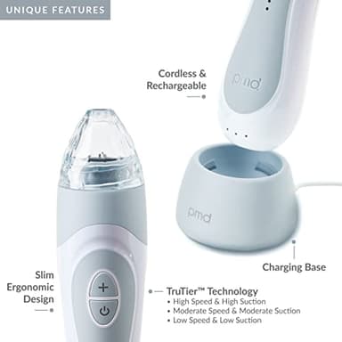 PMD Personal Microderm Elite Pro - At-Home Microdermabrasion Machine with Kit for Face and Body - Exfoliating Crystals and Vacuum Suction for Fresh and Radiant Skin - Three Speed and Suction Options - Image 9