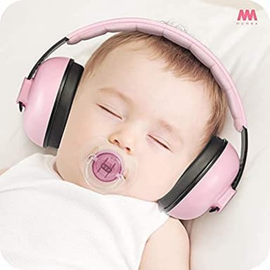 Mumba Baby Ear Protection Noise Cancelling Headphones for Babies and Toddlers Baby Earmuffs - Ages 3-24+ Months - Image 2