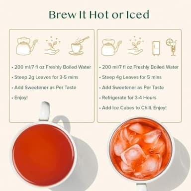 VAHDAM, Double Spice Masala Chai Tea (50+ Cups, 3.53oz) Strong, Robust & Spicy Blend - Black Tea CTC, Cardamom, Cinnamon, Cloves & Black Pepper | Pure Unblended Loose Leaf Tea | Vacuum Sealed - Image 7