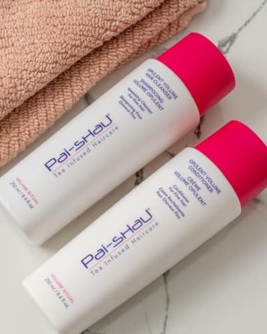 Pai-Shau Opulent Volume Cleanser and Conditioner Duo Set - Volumizing Cleanser and Conditioner for Thin Hair - Provides Improved Volume and Hydration - Shampoo for Women - 8.4 Fl Oz each - Image 4