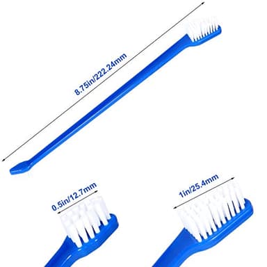 Newday Dog Toothbrush Set of 8 - Dual Headed, Dental Hygiene Convenient Soft Toothbrush to Clean pet Teeth, Dog Tooth Brushes for Small to Large Dogs, Cats, and Most Pets, Teeth Brush in Bulk - Image 3