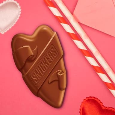 Snickers Milk Chocolate Hearts, 1.10 oz, Pack of 36 - Image 4