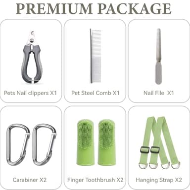 Loesuona Dog Grooming Hammock – for Dogs Cat Grooming Hammock,Dog Sling for Nail Trimming with Dog Nail Clippers for Small Dogs,Dog Hammock for Nail Trim,Dog Hanging Harness for Nail Trimming - Image 3
