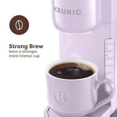 Keurig K-Express Single Serve K-Cup Pod Coffee Maker, 3 Brew Sizes, Strong Button Feature, 42oz Removable Reservoir, Lavender - Image 2