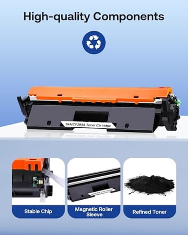 WEAREC 94A Toner Cartridge Replacement for HP 94A CF294A Black Toner Cartridge Compatible for Laserjet Pro MFP M227fdn M227fdw M227sdn M203d M203dn M203dw M148 M118 M149 Printer(4-Pack) - Image 6