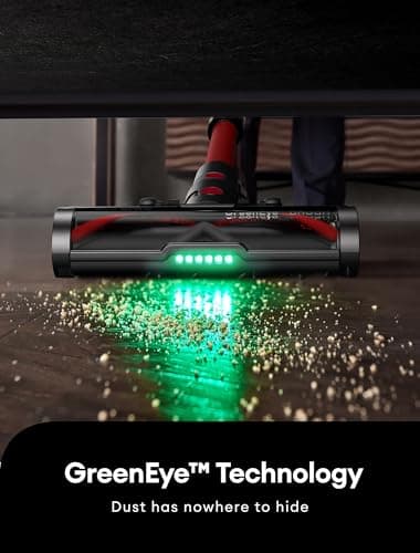 Ultenic Cordless Vacuum Cleaner, 550W/50Kpa, 60Mins Runtime, 180°Bendable Wand, Anti-Tangle Brush, Stick Vacuum Cordless with Charging Dock, Handheld Vacuum for Pet Hair/Carpet/Floor/Car, U16 Flex - Image 5