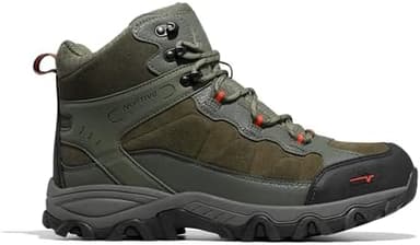 NORTIV 8 Men's Waterproof Hiking Boots Outdoor Mid Trekking Lightweight Mountaineering Shoes Paladin - Image 4