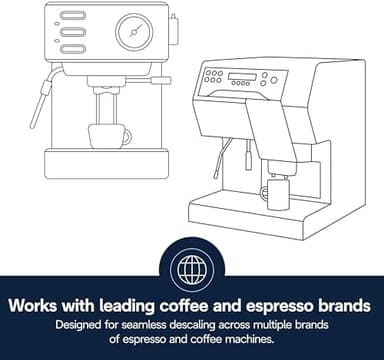 De'Longhi EcoDecalk Descaler, Eco-Friendly Universal Descaling Solution for Coffee & Espresso Machines, 16.90 oz (5 uses - Image 8