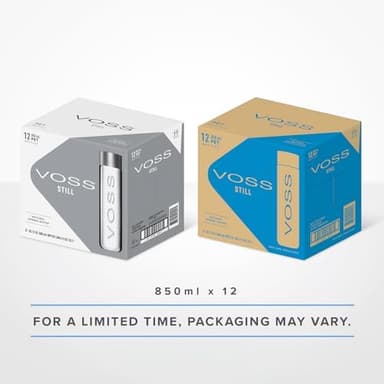VOSS Premium Still Bottled Natural Water - BPA-Free - High Grade PET - Recyclable Plastic Bottles - Pure Drinking Water with Unique & Iconic Bottle Design - 12 Pack - Image 5