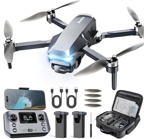 GPS Drone with Camera 4K, Under 249g, 45 Mins Flight, Brushless Motor, Light, Auto Follow, Tap Fly & Circle Fly, One Key Start, Foldable Drone for Adults Beginners - Image 1