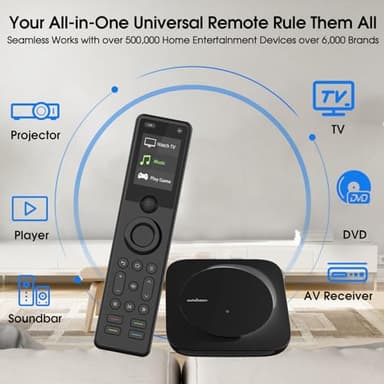 SofaBaton X1S Universal Remote with Hub, Universal Remote Control with One Touch Activities, Customize SofaBaton APP, Compatible with 60 Devices, Compatible with Alexa Google Assistant, Raise to Wake - Image 2