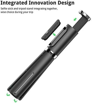 ATUMTEK Selfie Stick Tripod, 3-in-1 Extendable Aluminum Phone Tripod with Detachable Bluetooth Remote, Compatible with iPhone 17/16/15/14/13/12/11/11 Pro/XS Max/XR and Samsung Smartphones, Black - Image 4