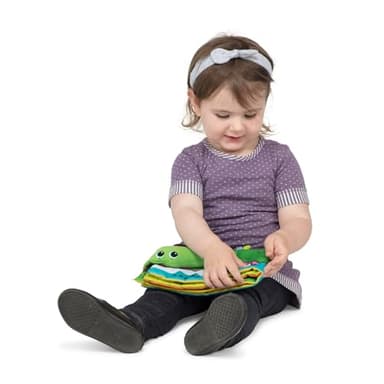 Melissa & Doug Soft Activity Baby Book - Whose Feet? Sensory Toys for Toddlers, Travel Toys for Toddlers Boys and Girls - Image 8