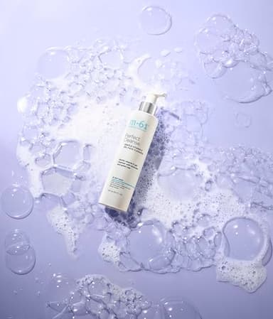 m-61 Perfect Cleanse | Daily Gentle, Foaming Gel Cleanser With Vitamin E, Lavender, Green Tea. For All Skin Types. Dermatologist and Allergy Tested, 8.2 Fl Oz - Image 5