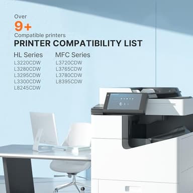 E-Z Ink Compatible Toner Cartridge Replacement for Brother TN229XL Toner Cartridges TN229XL Black High Yield to use with Brother MFC-L3780CDW HL-L3280CDW MFC-L3720CDW HL-L3220CDW with Chip (2 Black) - Image 4