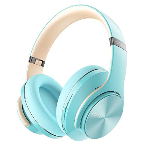DOQAUS Bluetooth Headphones Over Ear, 90H Playtime Wireless, 3 EQ Modes, HiFi Audio & Deep Bass, ENC Noise Isolating Mic, Soft Earpads for Phone/PC - Image 1