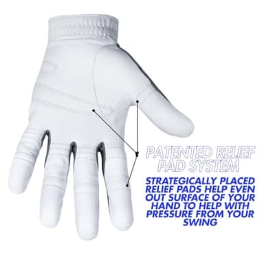 Bionic Men's Performance Grip Pro Premium Leather Golf Glove (3X-Large, Left) - Image 4