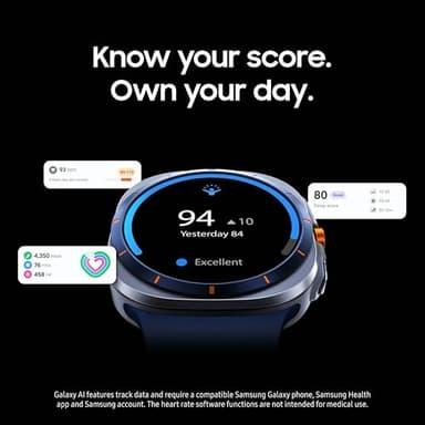 Samsung Galaxy Watch Ultra (2025) 47mm LTE Smartwatch + Gift Card, Titanium Casing, Advanced Sleep Coaching, Running Coach, Energy Score, GPS, Titanium Silver [US Version, 2 Yr Warranty] - Image 7